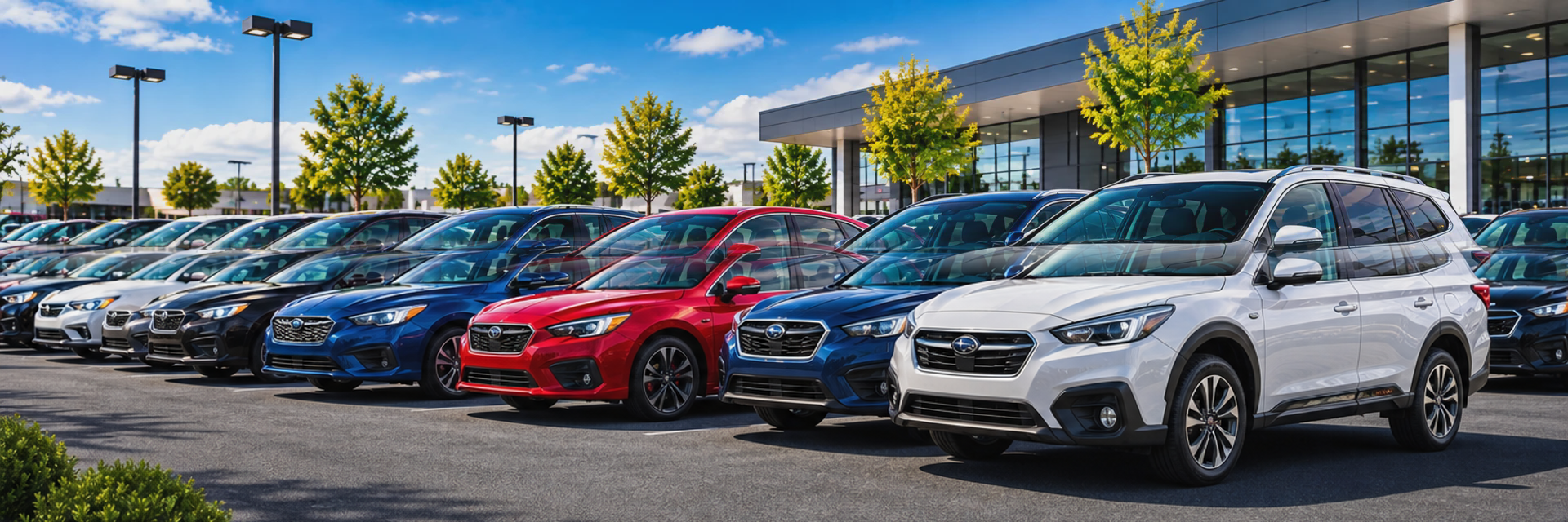 TT Car Rentals dealership lot in Fairfax, VA